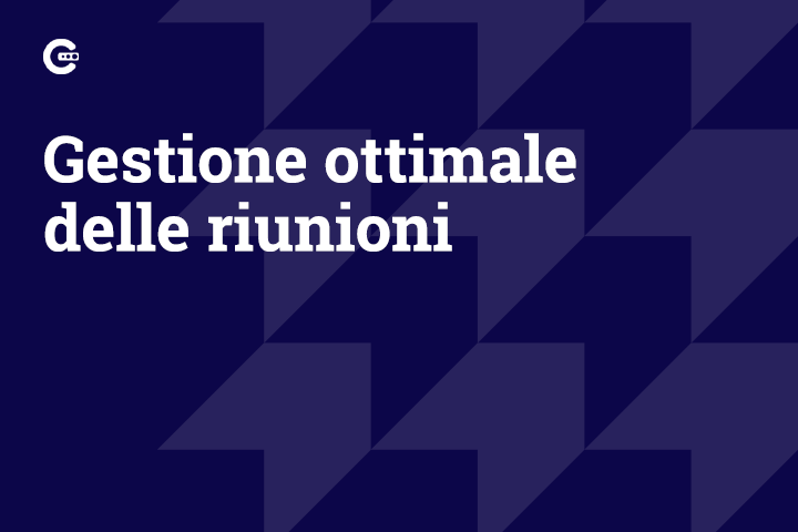 Corso gestione delle riunioni
