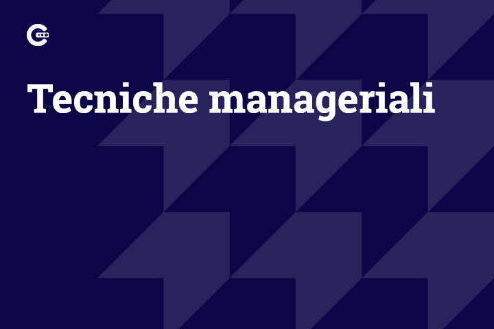Tecniche manageriali