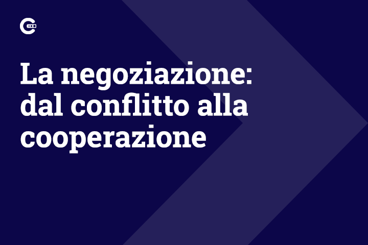 Corso negoziazione e gestione dei conflitti