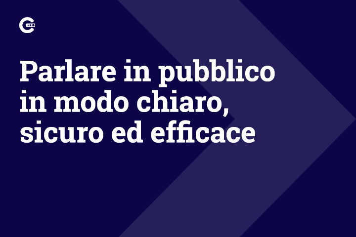 Corso di formazione parlare in pubblico